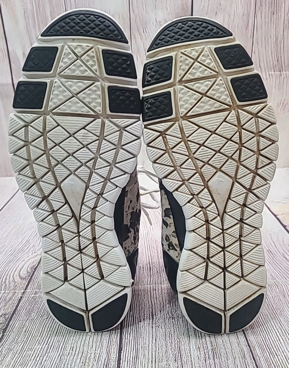 Nike Free Fit 2 Training Running Shoes Women's 9.5 Brown Beige Specks Camouflage - Picture 8 of 12
